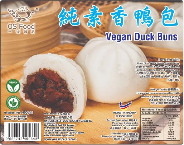 Vegan Duck Buns